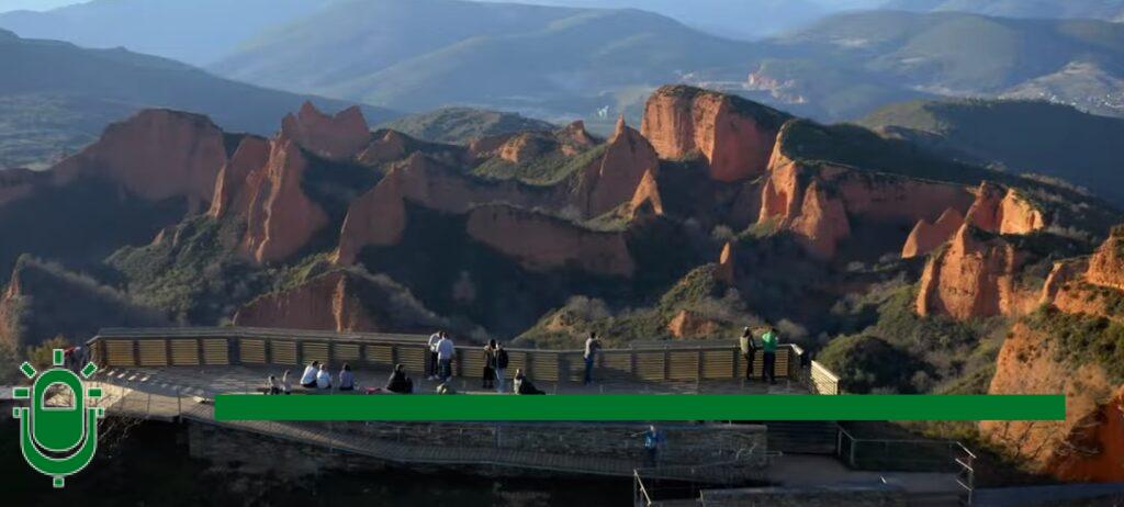 Mirador de Orellán. Médulas. Vista aérea