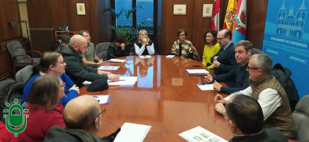 Reunión Ayto Ponferrada-Vecinos Casco Antiguo 23 diciembre 2024