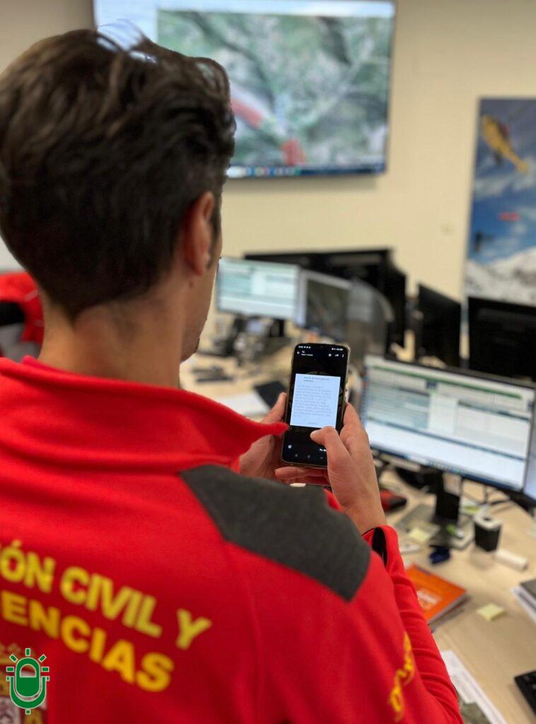 Sistema es-alert. Emergencias