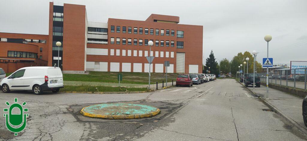 Glorieta a eliminar en Hospital. dic 2024