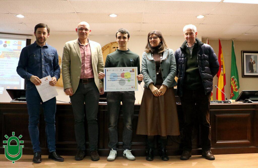 Premio Olimpiada Geografía para Markel Jañez. 21 marzo 2025