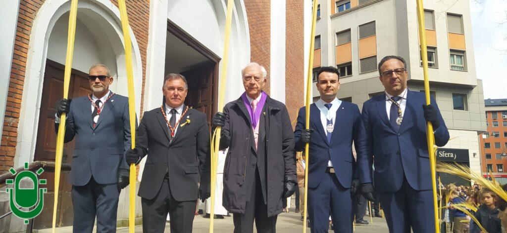 Domingo de Ramos en Ponferrada. 2025. Las cinco cofradías