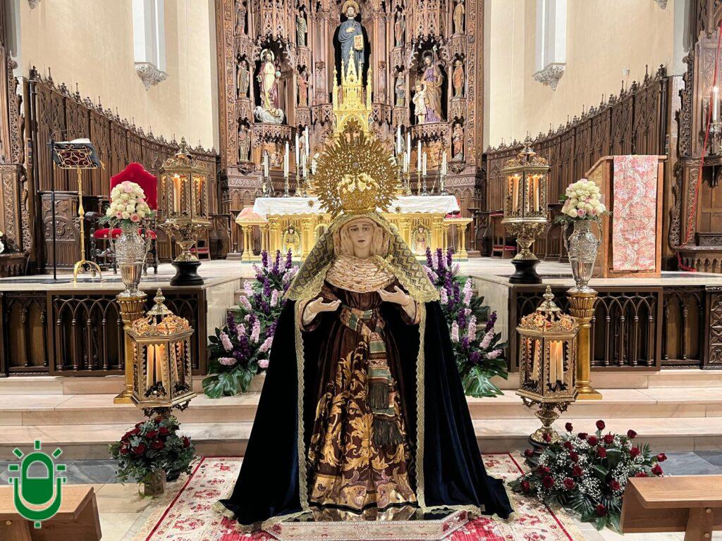 La Virgen. Iglesia San Ignacio