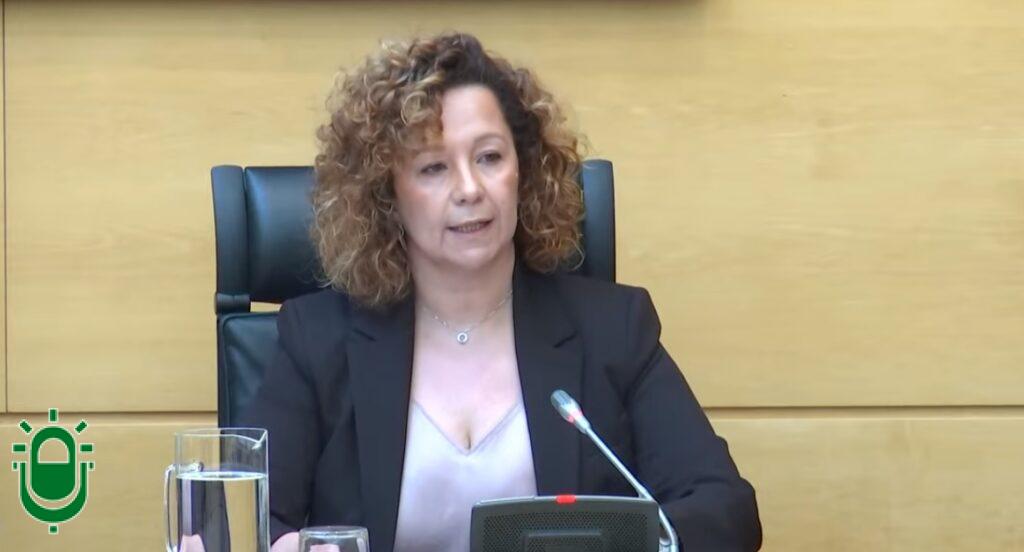 Silvia Fernandez Calderón. Directora gral. Asistencia Sanitaria JCyL. 24 abril 2025