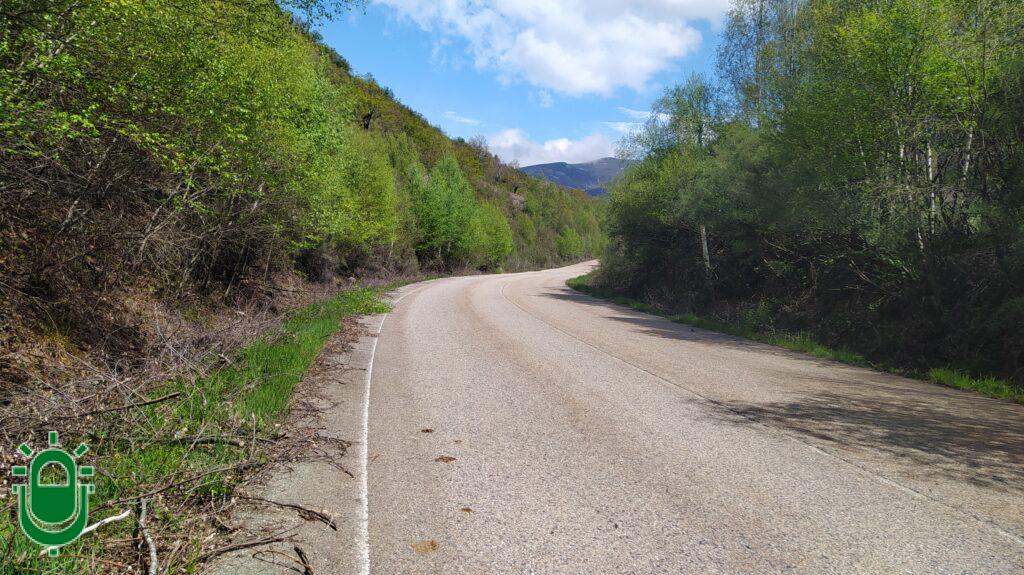 carretera Valdeprado-Cerredo