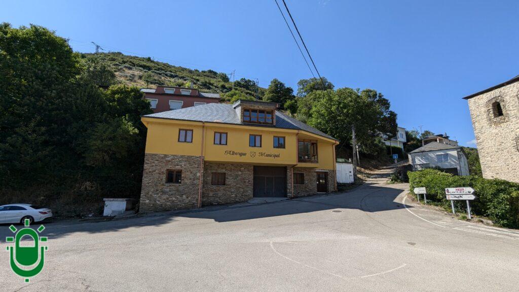 Albergue de Balboa. Fachada