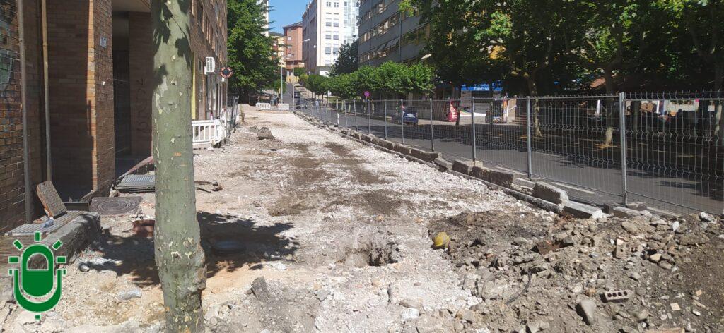Obra acera calle Río Ancares. 26 junio 2025 (2)