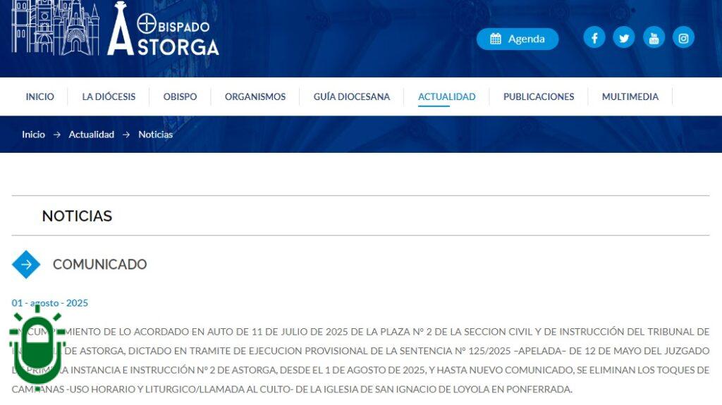 Comunicado Obispado