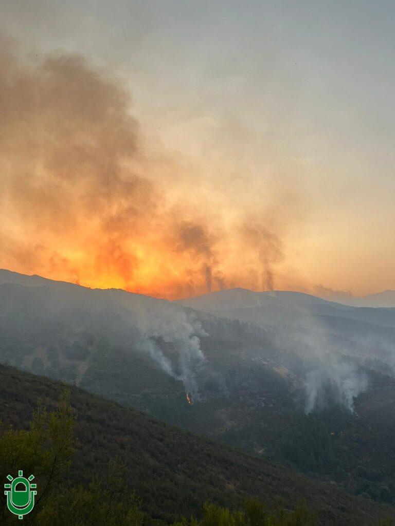 Incendio Yeres. 9 agosto 2025.