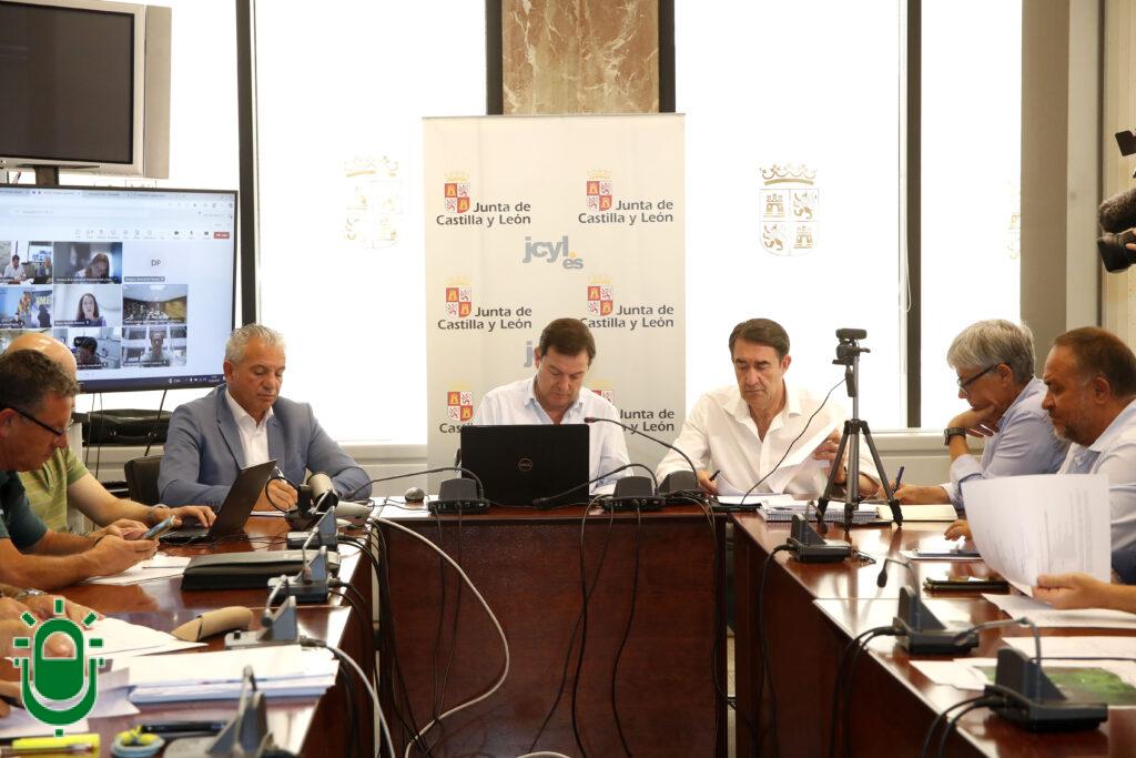 Mañueco en CECOPI León. 12 agosto 2025. Vista general