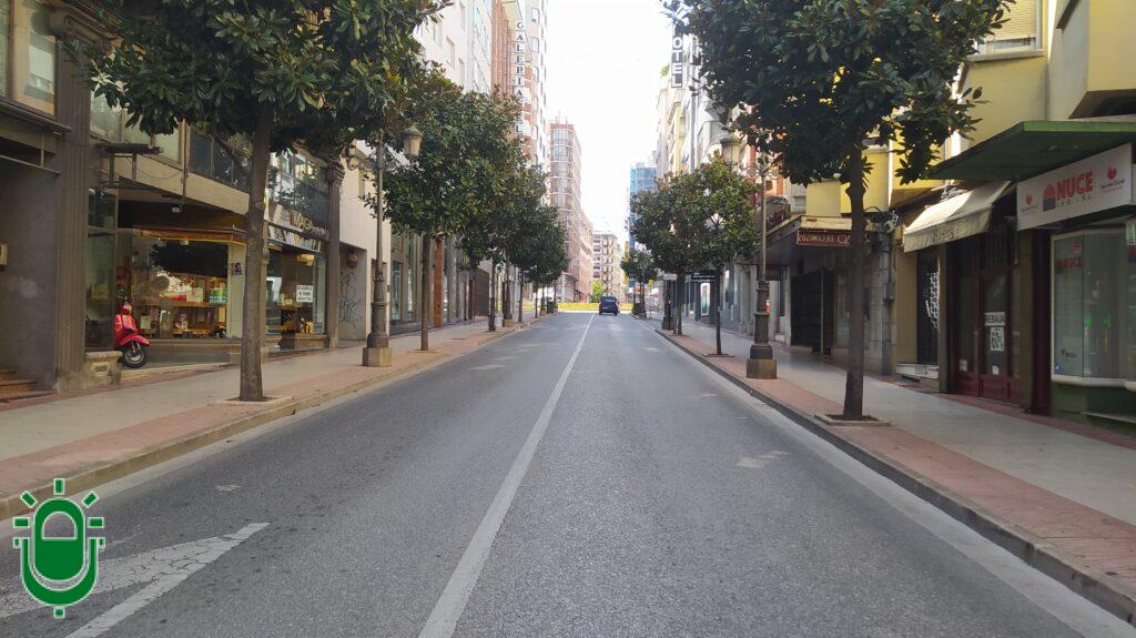 avenida de la Puebla. Agosto 2022