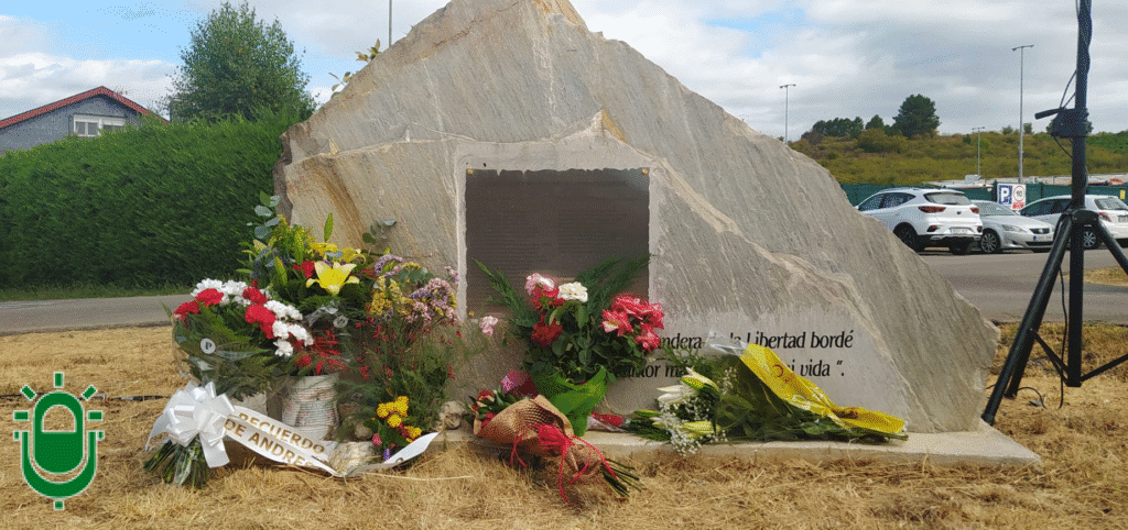 Homenaje monolito Camponaraya. 7 septiembre 2025