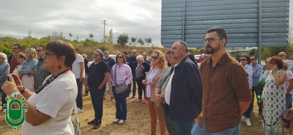 Homenaje monolito Camponaraya. 7 septiembre 2025. Autoridades locales