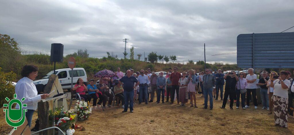 Homenaje monolito Camponaraya. 7 septiembre 2025. Hablan familiares