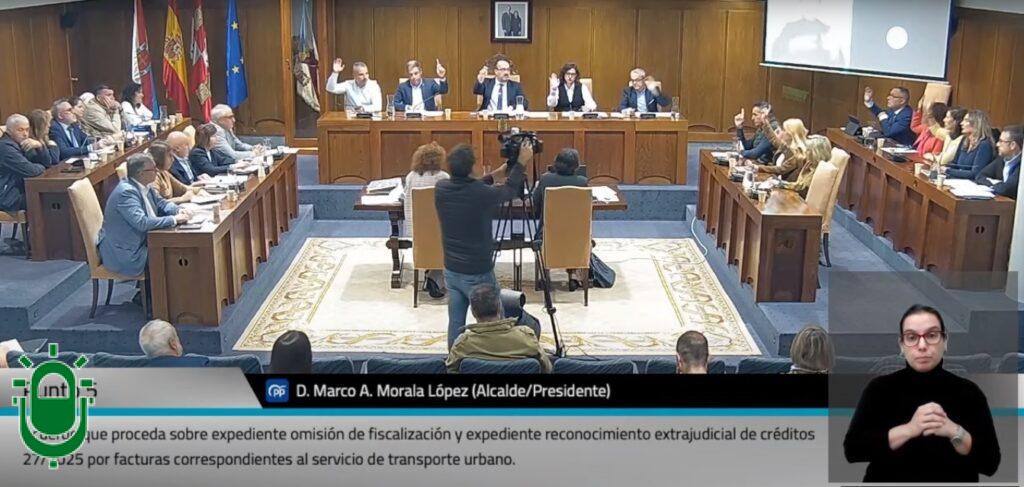 pleno ponferrada. 26 sep