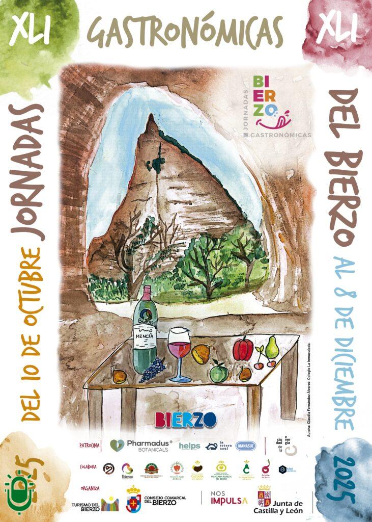 Cartel Jornadas Gastronómicas del Bierzo 2025