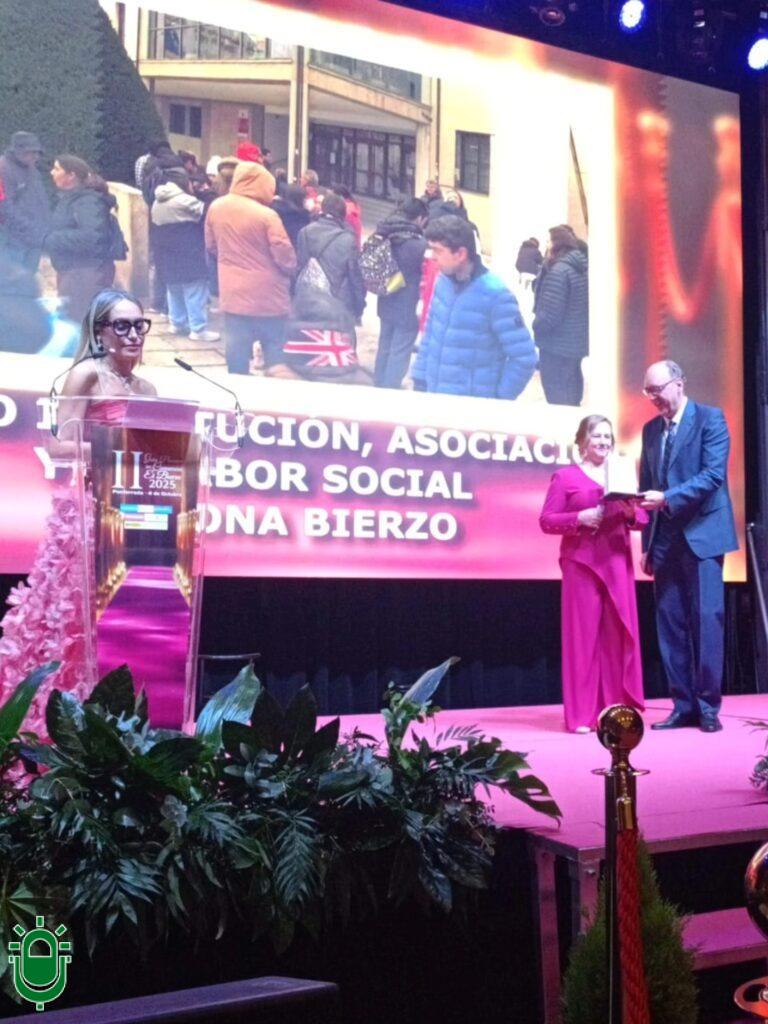 Gala Comercio Ponferrada 2025. Premio a Asprona