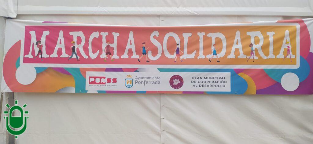 Marcha Solidaria 2025. Ponferrada. El cartel