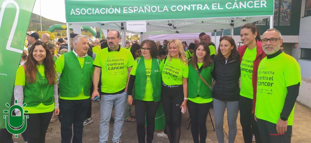 Marcha contra el Cáncer. Ponferrada. 2025. 5 de octubre. Autoridades