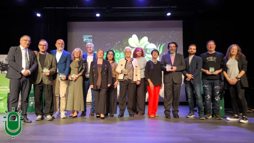 Premiados Gala Aspronauta 2025. Asprona. 16 octubre