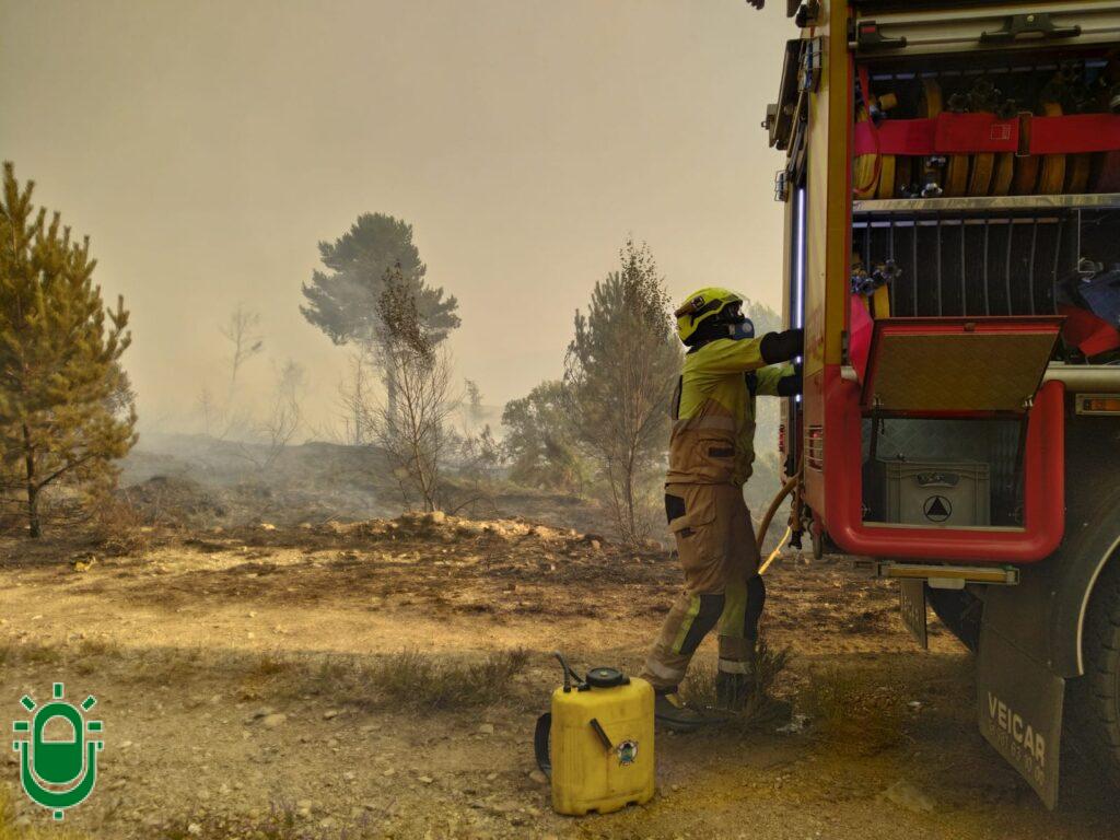 bombero Ponferrada en Anllares 2