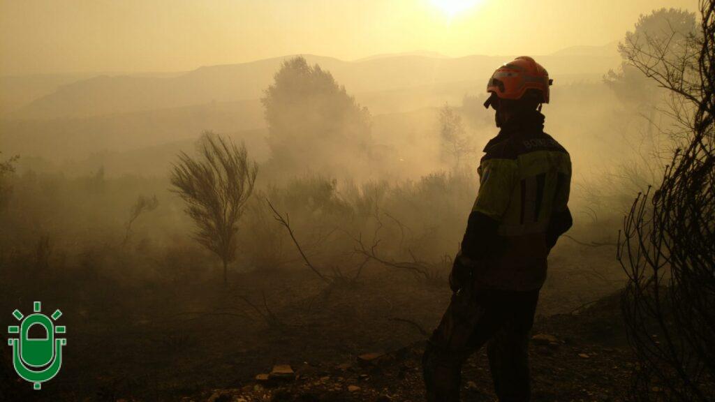 bombero Ponferrada en Anllares 3