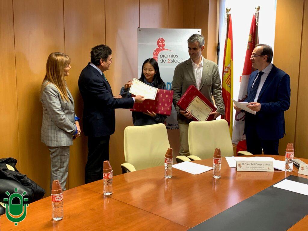 mencion IES Gil y Carrasco. Premios Estadística