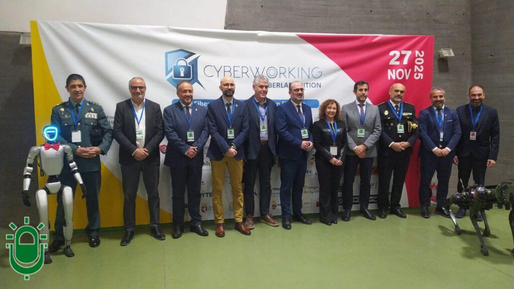 Ciberworking Ponferrada. 27 noviembre 2025. Uned. Photocall