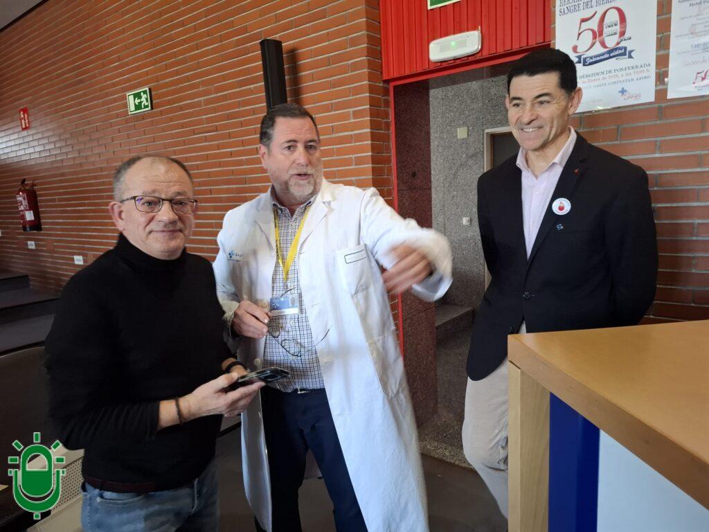 Hermandad Donantes de Sangre. 50 años. Con gerente Sanidad Saracho. 26 noviembre 2025