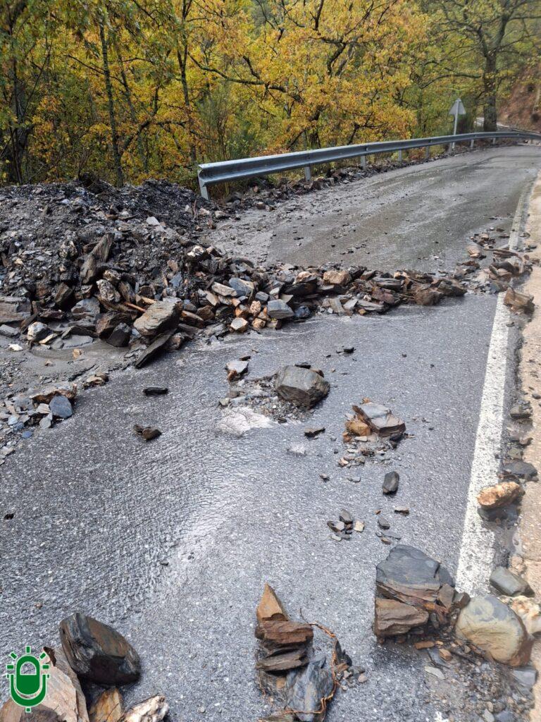 Derrumbe carretera Peñalba 6 noviembre 2025 3