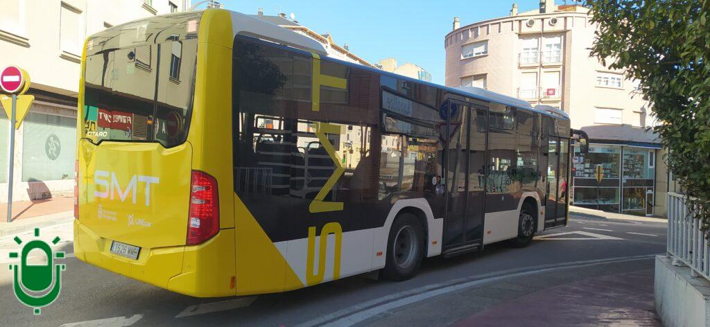autobus urbano Ponferrada. Color Amarillo. 20 enero 2025 (1)