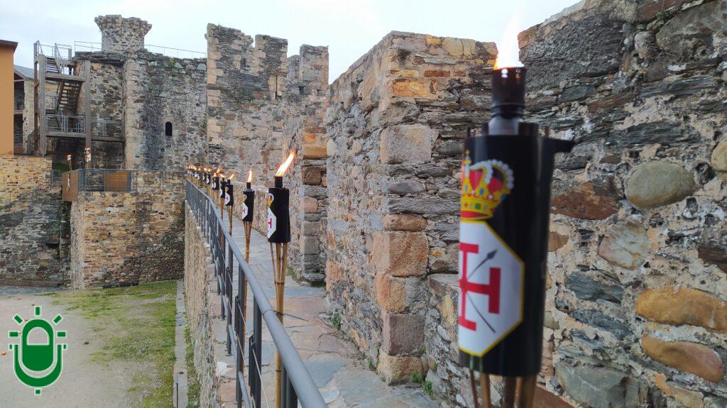 Antorchas Murallas. Castillo. Via Crucis. Marzo 2021
