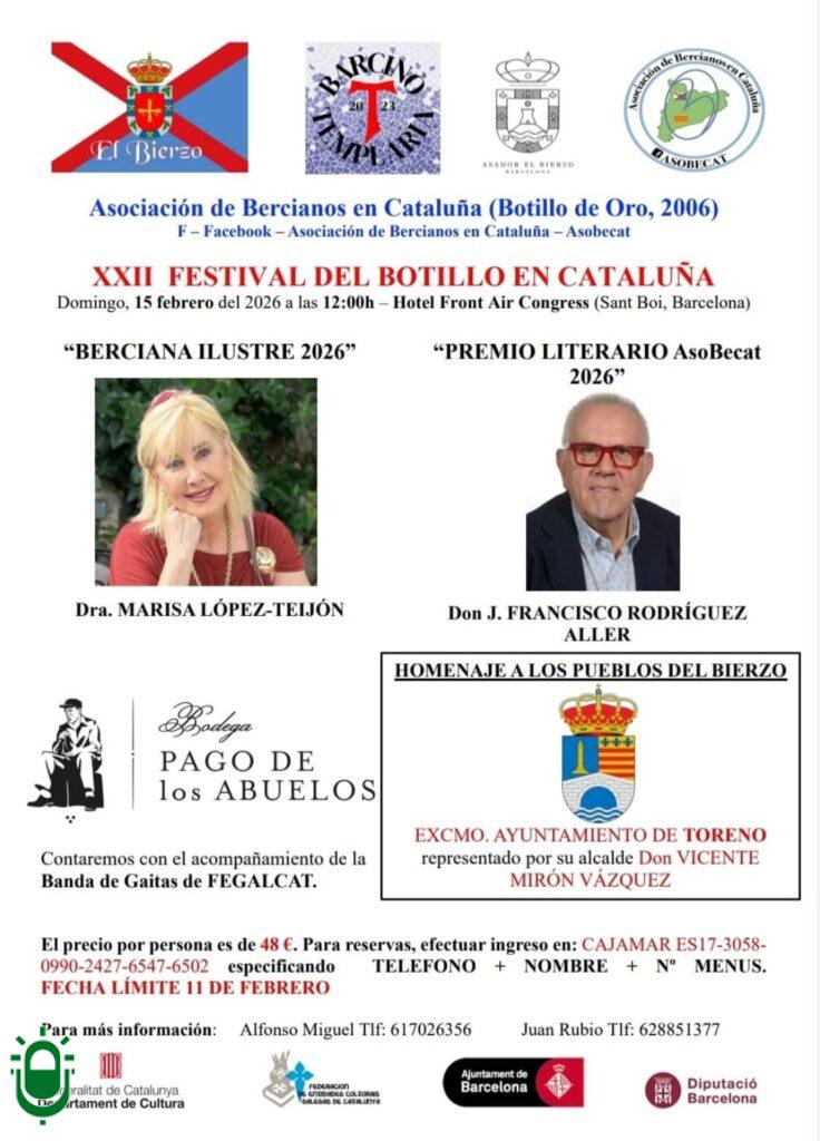 Cartel Botillo Asobecat 2026