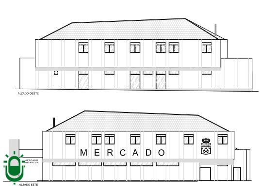 Plano Mercado Fabero. Remodelación. Enero 2026