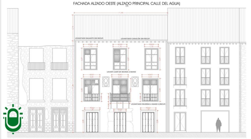 01_fachada principal de Casa Gil_dibujo de Paula Nuñez