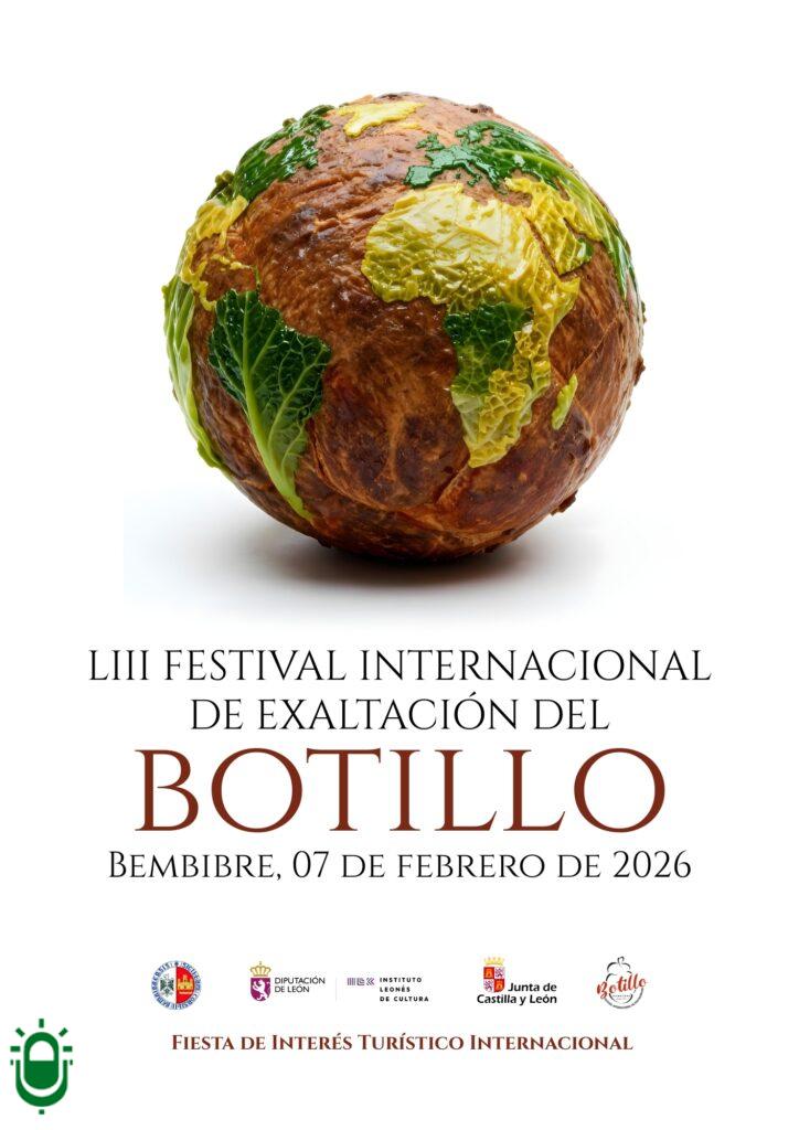 Cartel Festival del Botillo 2026. DE BEMBIBRE AL MUNDO