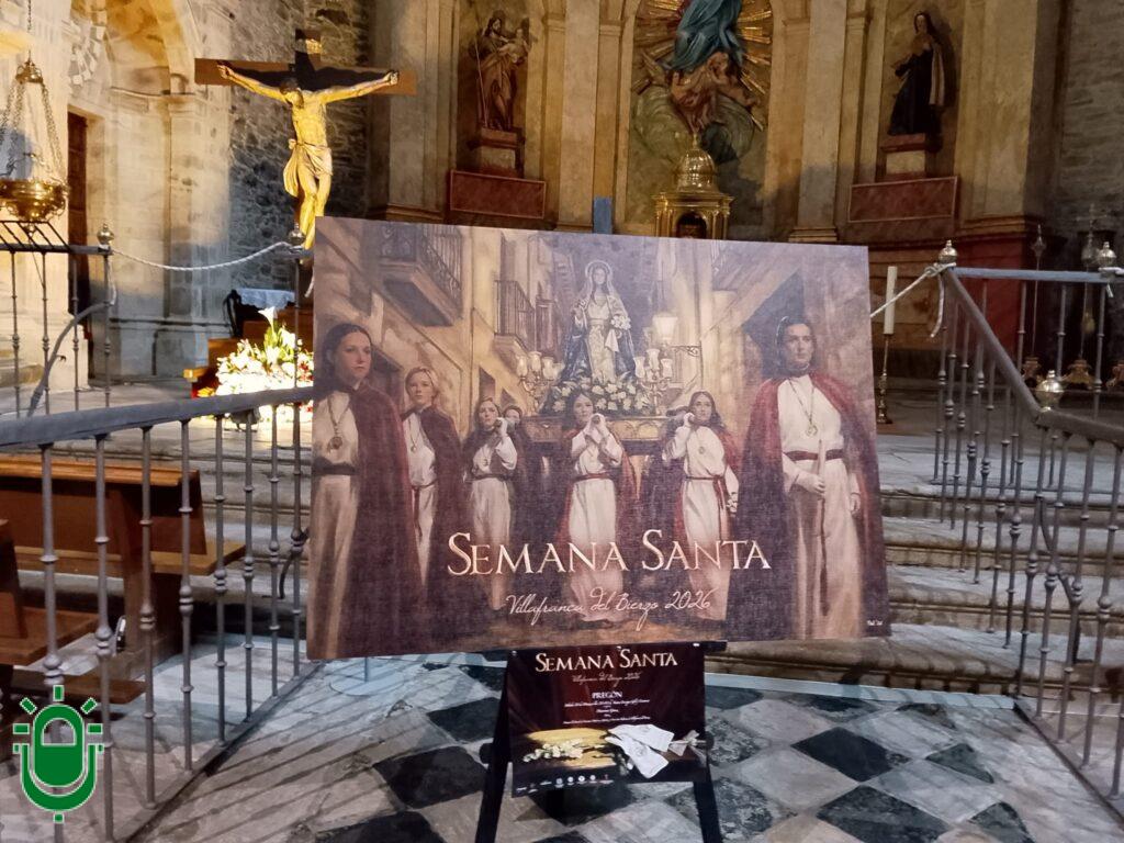 La actriz Macarena Gómez será la pregonera de la Semana Santa de Villafranca del Bierzo, este año