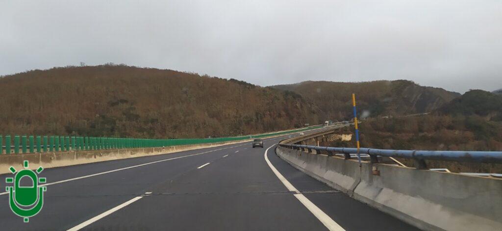 Calzada Viaducto de Tremor. A6. diciembre 2025