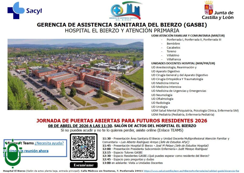 Cartel Jornada puertas abiertas 2026