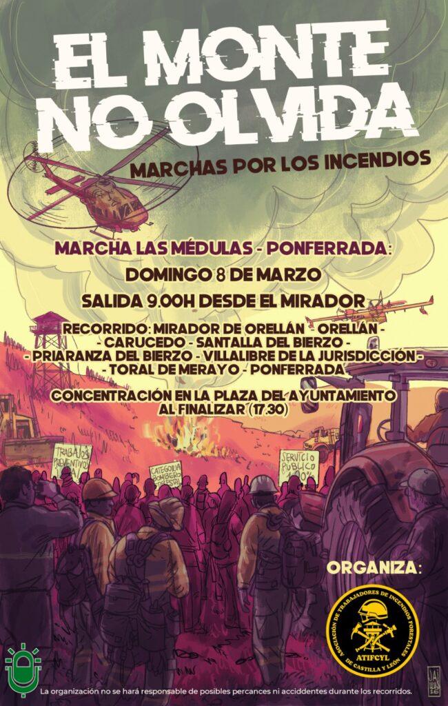 Cartel_El Monte NO Olvida_ETAPA 4 Las Médulas. 8 marzo 2026