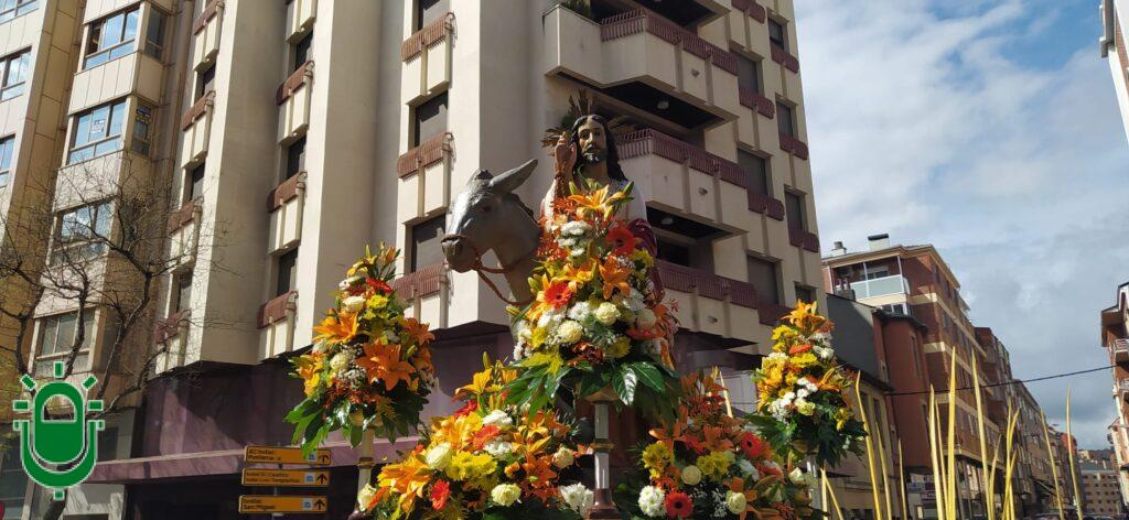 Domingo de Ramos en Ponferrada. 2025. Borriquilla