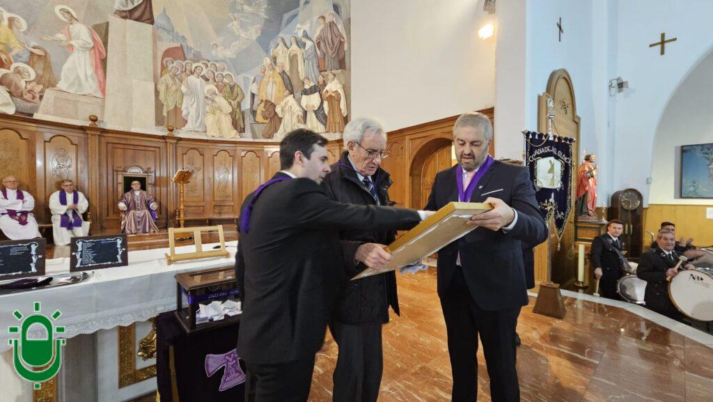 Hermandad Nazareno Silencio. Luis del Olmo de honor. 7 marzo 2026
