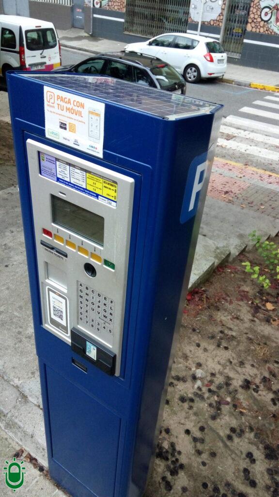 Poste Zona Azul ORA en Ponferrada (1)