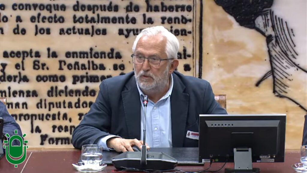 El ingeniero Luis Berbiela habla del incendios de Las Médulas en el Senado