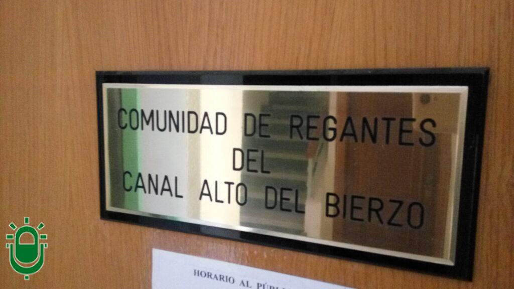 Placa Canal Alto del Bierzo