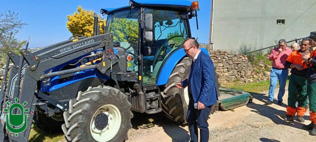 Plan Montel. Ponferrada. Desbroces. Campo. 18 marzo 2026. Morala y el tractor