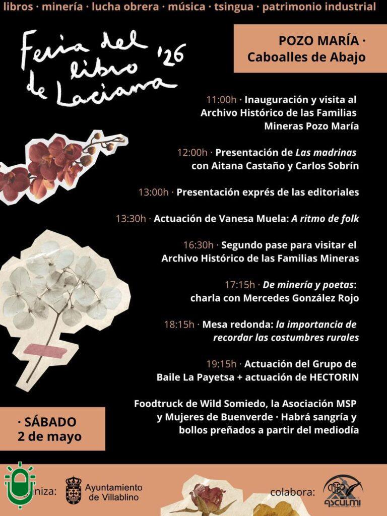 feria libro de laciana. cartel 2026