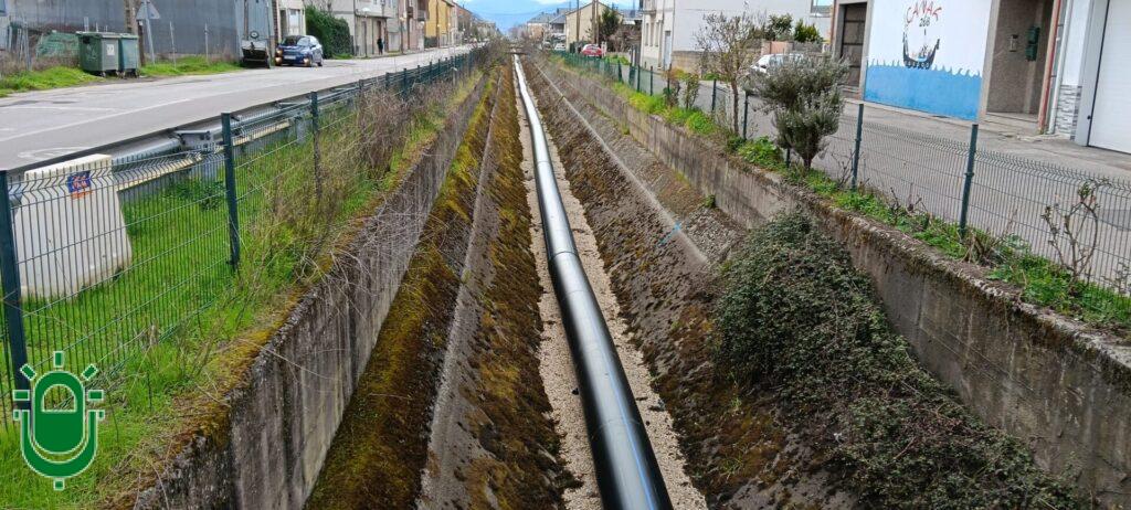 Nuevo retraso en las obras de modernización del Canal Bajo del Bierzo por las lluvias y un problema puntual