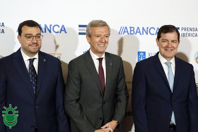 Mañueco, Rueda y Barbón. Foro Noroeste. Oviedo. 19 mayo 2026