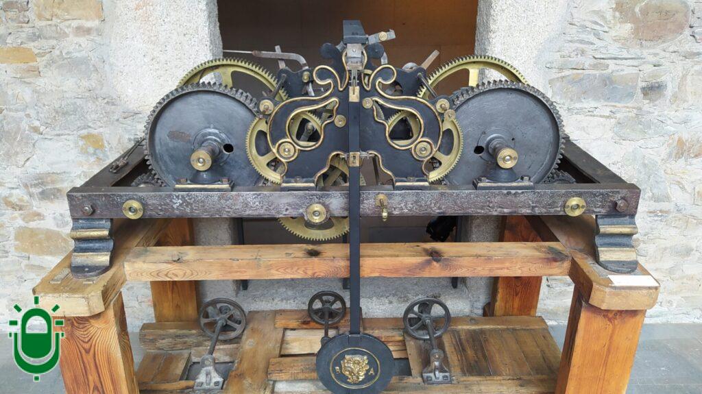 Maquinaria antigua del Reloj de Ponferrada. Museo del Bierzo
